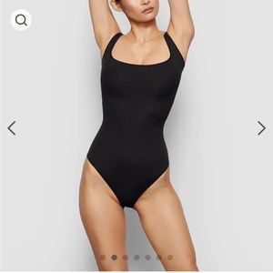 SKIMS Cotton Ribbed Bodysuit